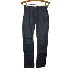 Boys Classic Levis 510 Skinny Jeans Black Size 10 Regular W25" x L25"